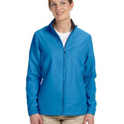 Ladies' Full-Zip Lined Wind Jacket
