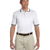 Men's Tipped Performance Plus Piqué Polo