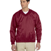 Athletic V-Neck Pullover Jacket